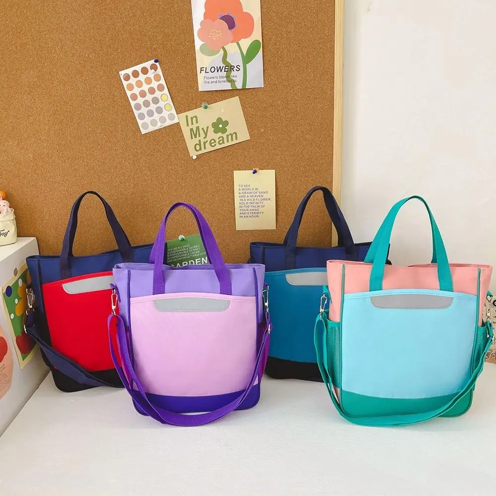 유용한 옥스포드 헝겊 문서 파일 가방 대용량 방진 편지지 보관 가방 싱글 숄더 백 사무용품