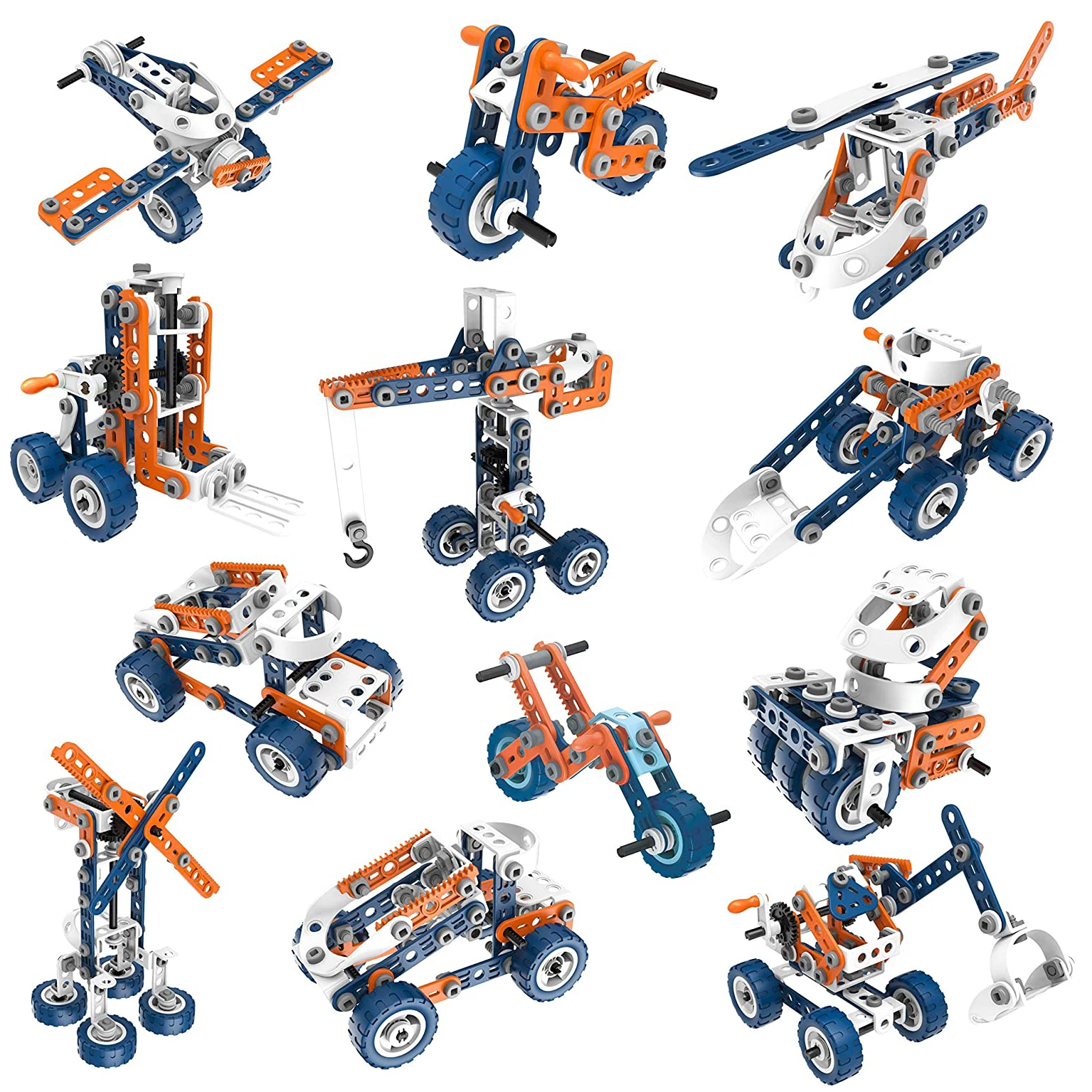 Brastoy Building Blocks 152 Parts Learning Set Children's STEM Toy For Children - 2