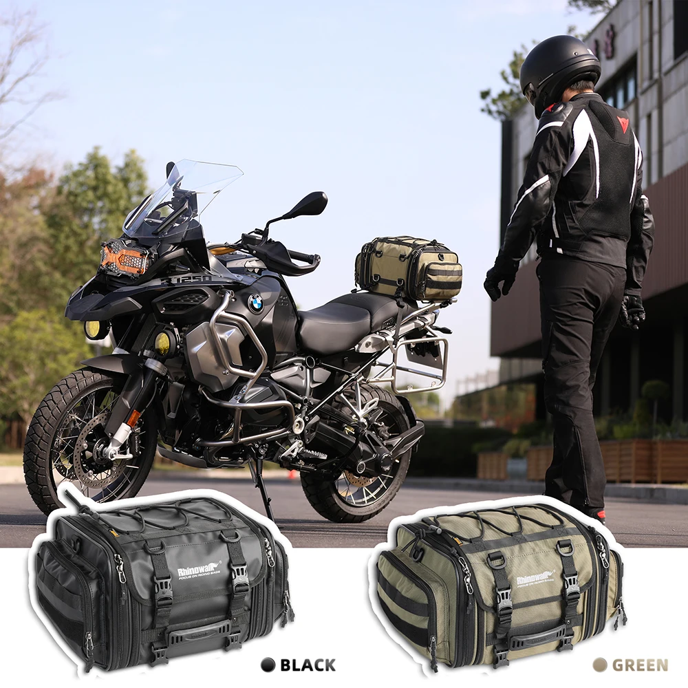 Soft Panniers Motorbike Travel Bag Rhinowalk Motorcycle Bag 19L