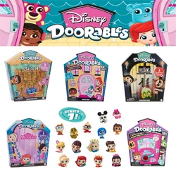 Disney Doorables Princess Stitch Villain Blind Box Toy Open Door Series Action Figure Cartoon Classic Character Oxeye Mini Dolls