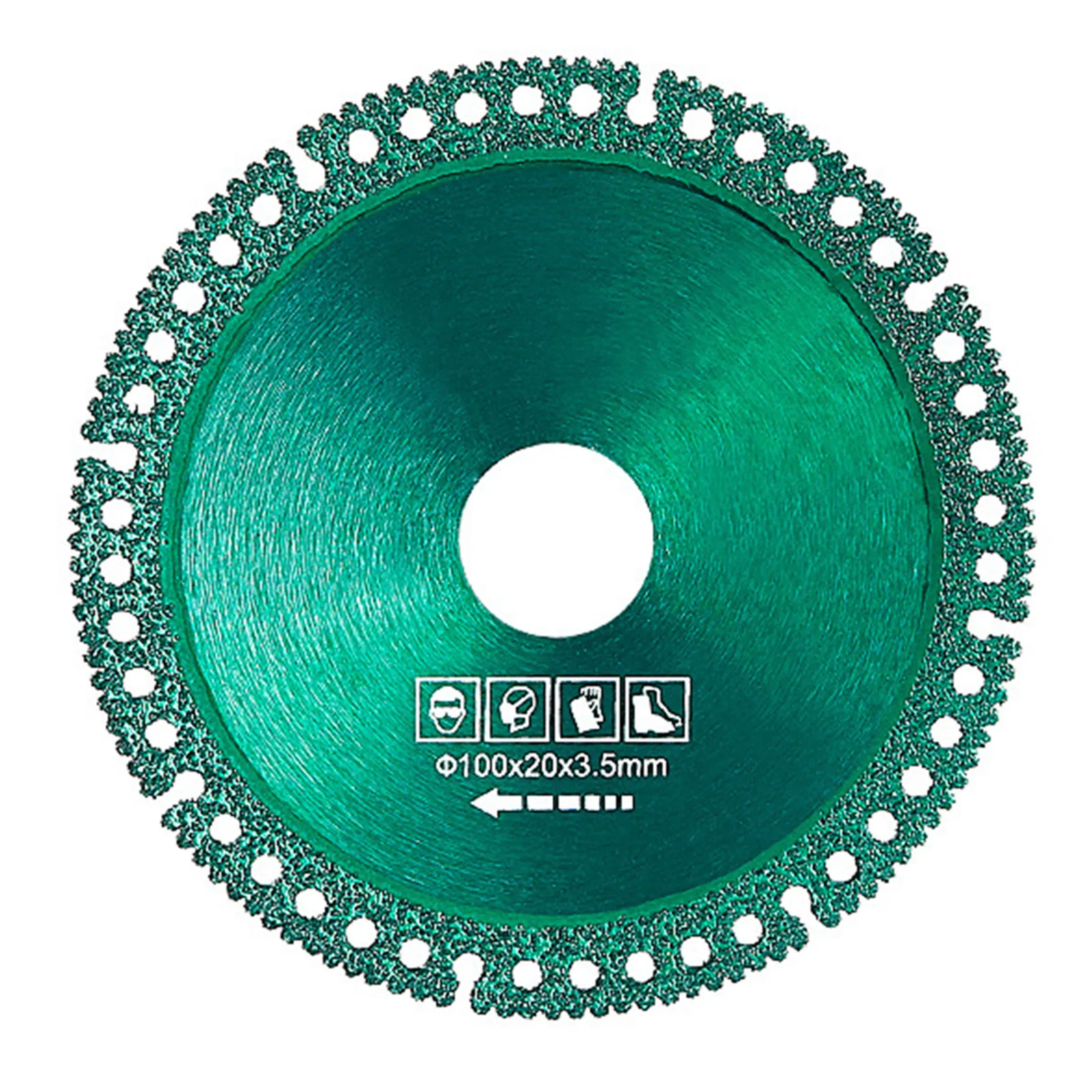 

Circular Saw Blade Cutting Disc 100mm 20mm Bore Composite Multifunctional Blade For Tile Marble Cutting Angle Grinder Parts