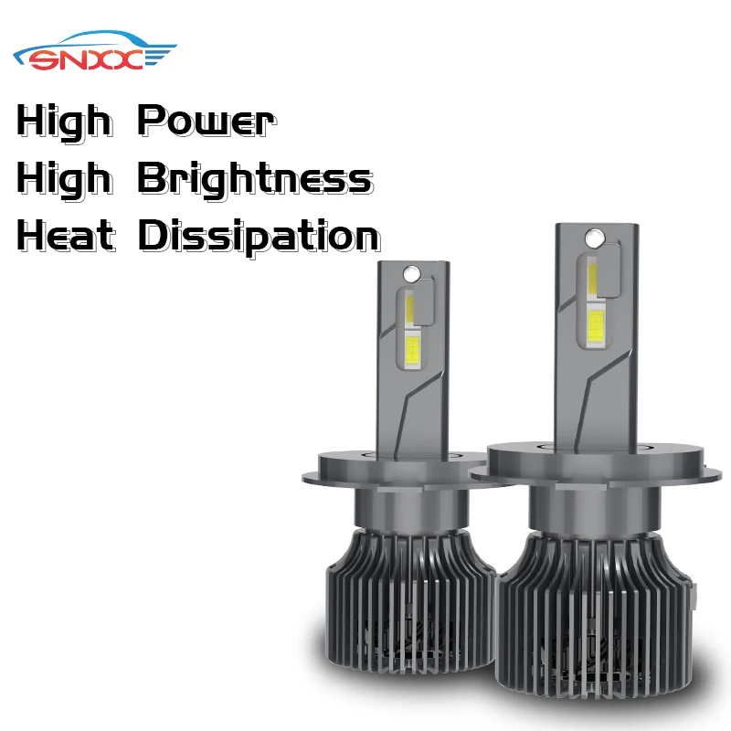 

SNXX H7 LED Car Headlight Bulbs 14000LM 80W Mini H1 H4 H8 H9 H11 Headlamps Kit 9005 HB3 9006 HB4 Auto Fog Lamp 6000K 12V Light