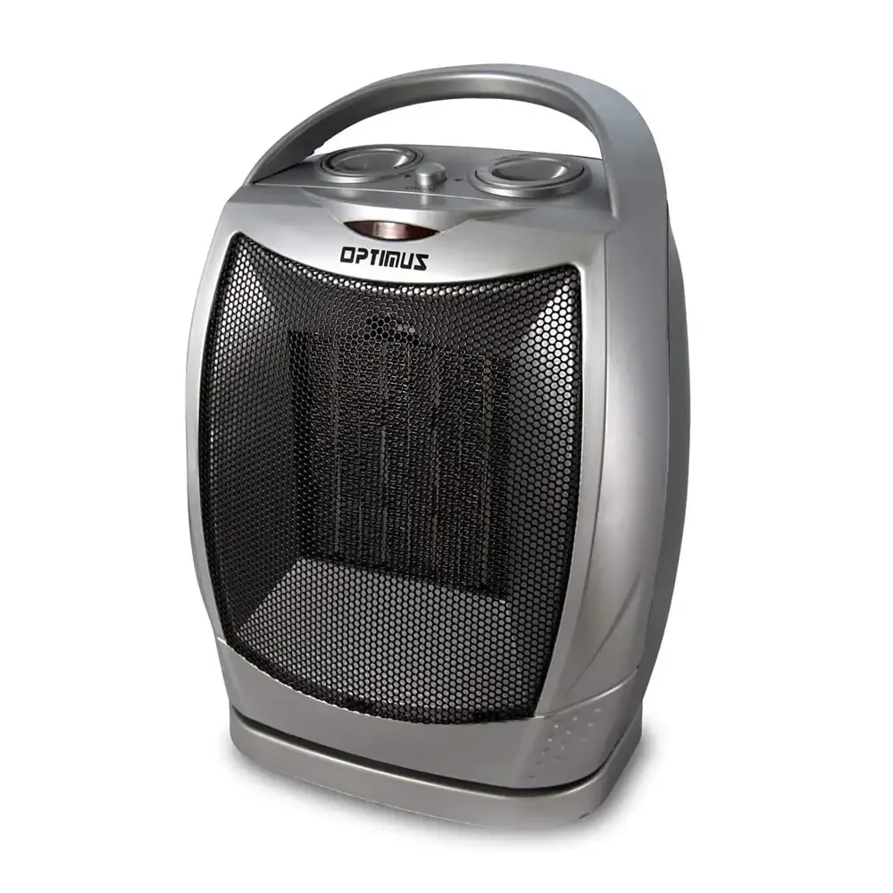 

Optimus Portable Oscillating Ceramic Heater With Thermostat OPSH7247 H-7247