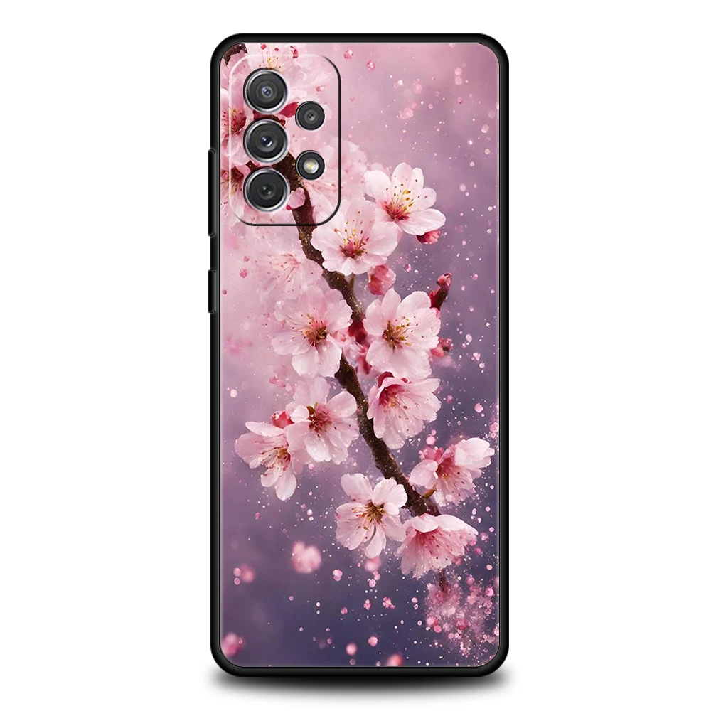 Cherry Blossoms Soft Shell Phone Case