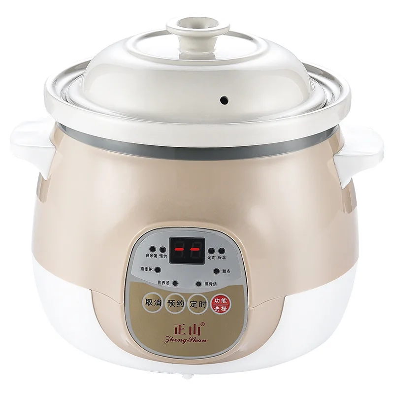 Cuisine intelligente slow cooker 3.5L Mini Crock pot Ceramic sous vide cooker Home appliances Automatic electric stew pot