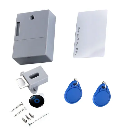 전자 잠금 장치 RFID 캐비닛 잠금, 보이지 않는 센서 잠금, 숨겨진 서랍 잠금, 키리스 어린이 안전 잠금, 도어 하드웨어 3