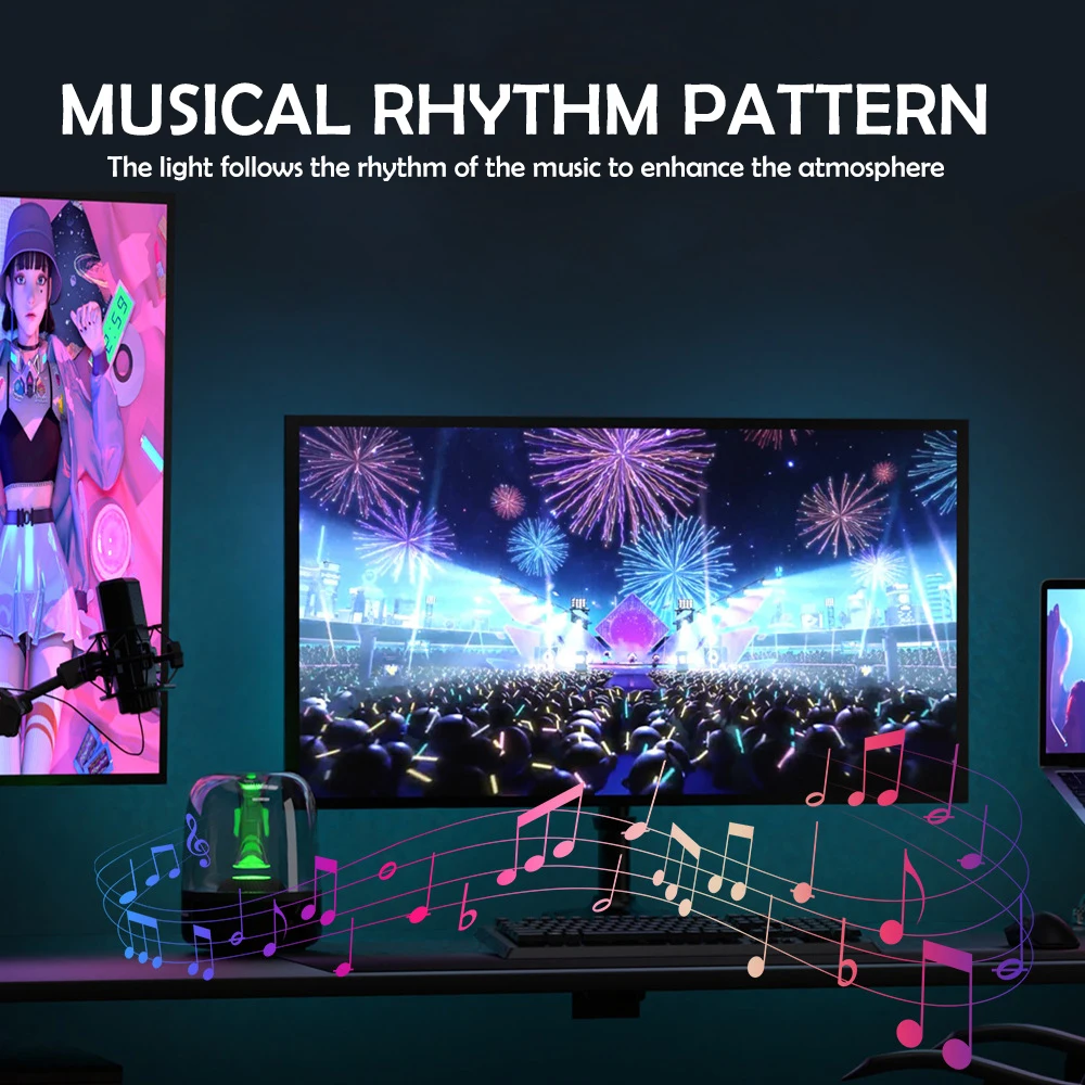 RGB Gaming Lights Strip Monitor Backlight LED Display Sync PC Atmosphere Screen APP Music Synchronization Decor Game Room Party 5