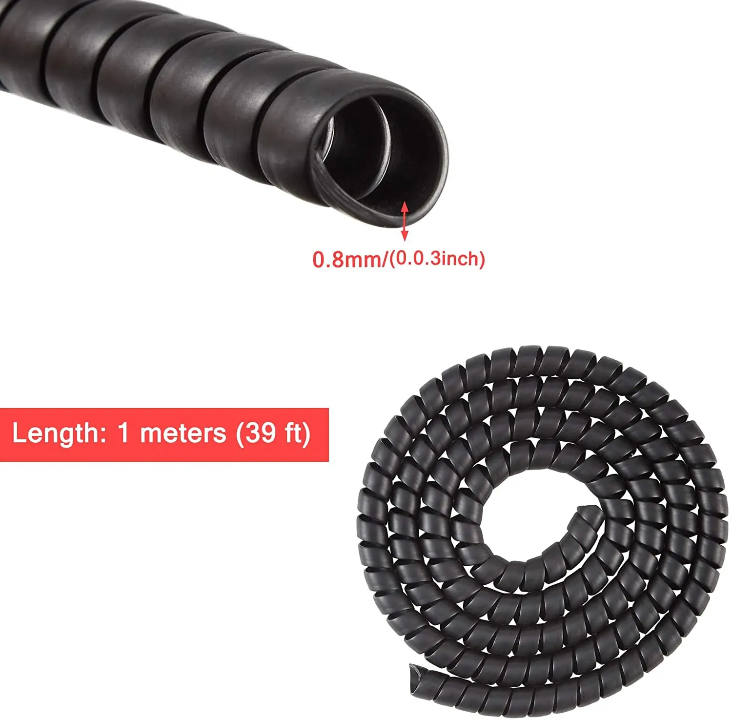 

2 м спиральный провод, совместимый провод для M365/ Pro Ninebot, труба для скутера, износостойкий обмоточный огнестойкий кабель