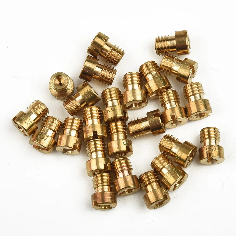 

25pcs Main Jet Motorcycle #55-#115 5mm For Dellorto Carburetor M5 Nozzles Parts SHA SHBC SHB Durable High Quality