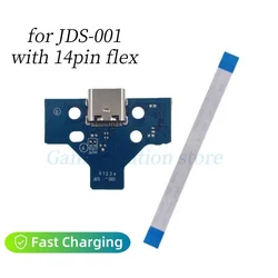 Enhanced Type - C Fast Charging Board for PlayStation 4 Controller - DIY Charger Port with Flex Replacement (Full set)