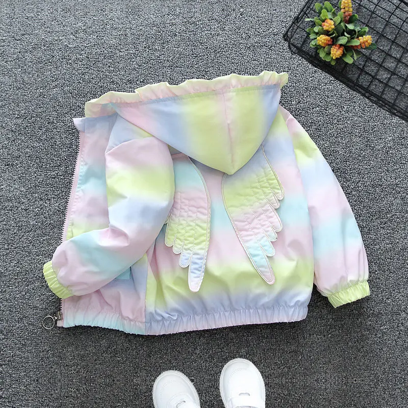 Children's Thickened Korean Style Down Jacket with Fur Collar