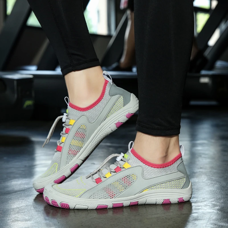 Water shoes aqua shoes 35-47# gym sports footwear unisex vacation beach game aqua shoes men squat fitness shoes women indoor yoga