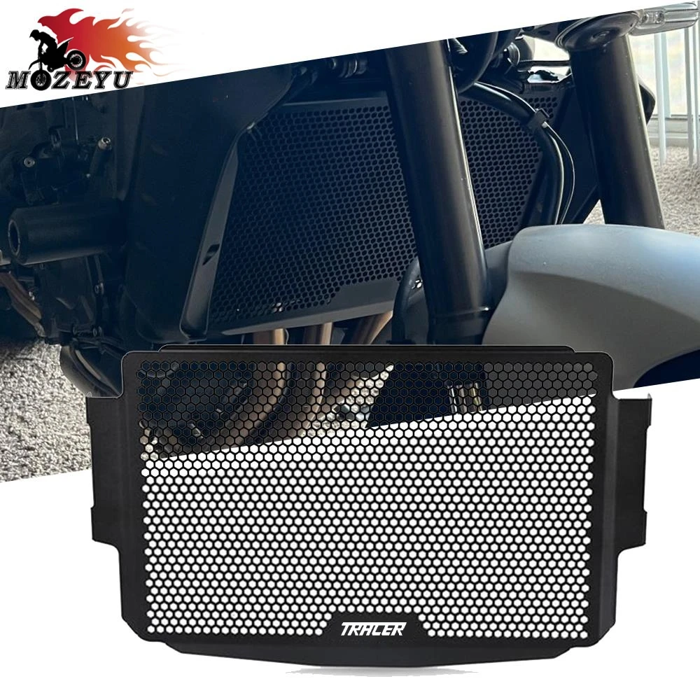 Griglia Protezione Radiatore In Alluminio CNC Per Yamaha Tracer 9 / 900 GT / MT-09 / XSR900 (2021-2023)