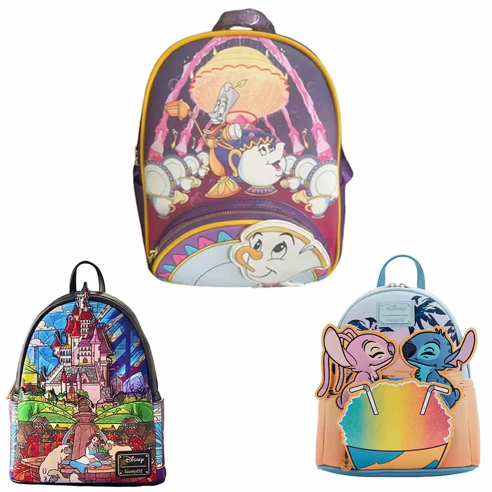 Beauty and The Beast Be Our Guest Backpack Bag Travel Schoolbag ...