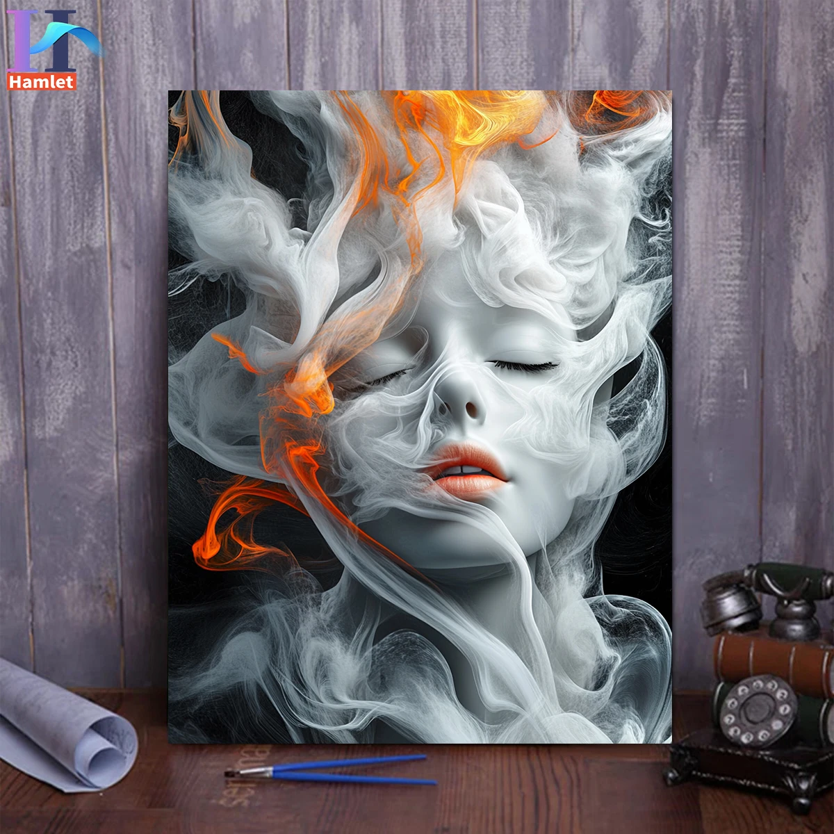 hamlet-painting-by-numbers-abstract-character-canvas-pictures-diy