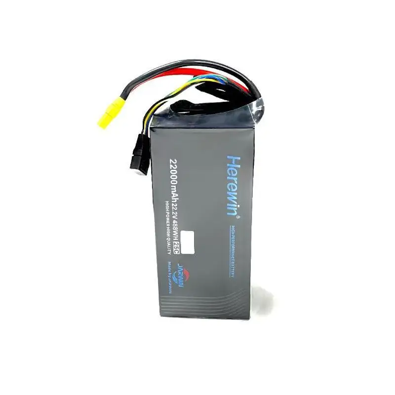 Herewin 16000Ah（6cell） Herewin 6s 16000mAh lithium battery 22.2v 25C axis battery