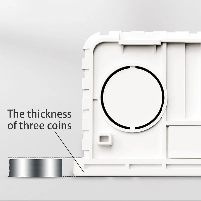 Switch box wall socket box Internal mount box for 86 type cassette switch socket 86mm*86mm*50mm junction electrical connection hidden wiring back box