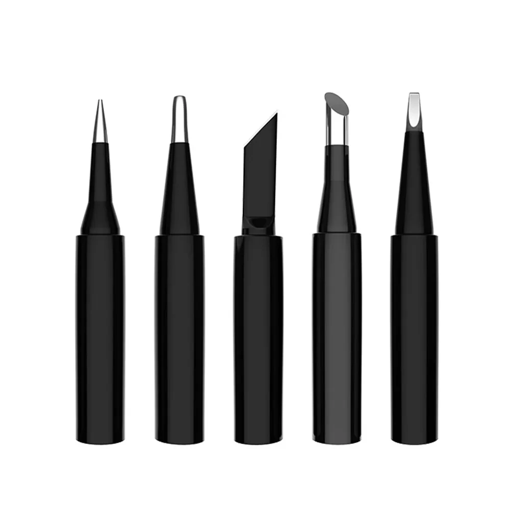 5-Piece Pure Copper Soldering Iron Tip Set