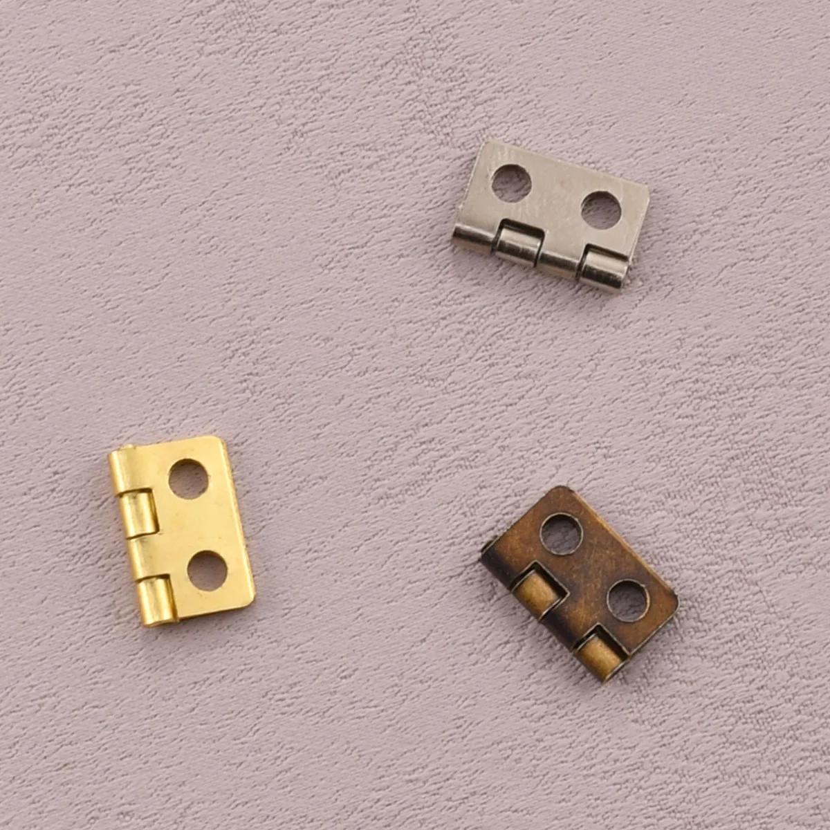 Iron plated copper gift box small hinge 12 * 13mm handicraft hinge less than 1 inch