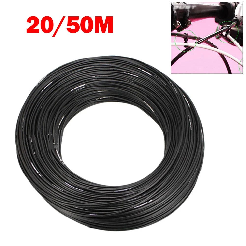 

20M Universal Ike Cable Housing 4/5mm Bicycle Shifter Derailleur V Brake Cables Bicycle Accessories