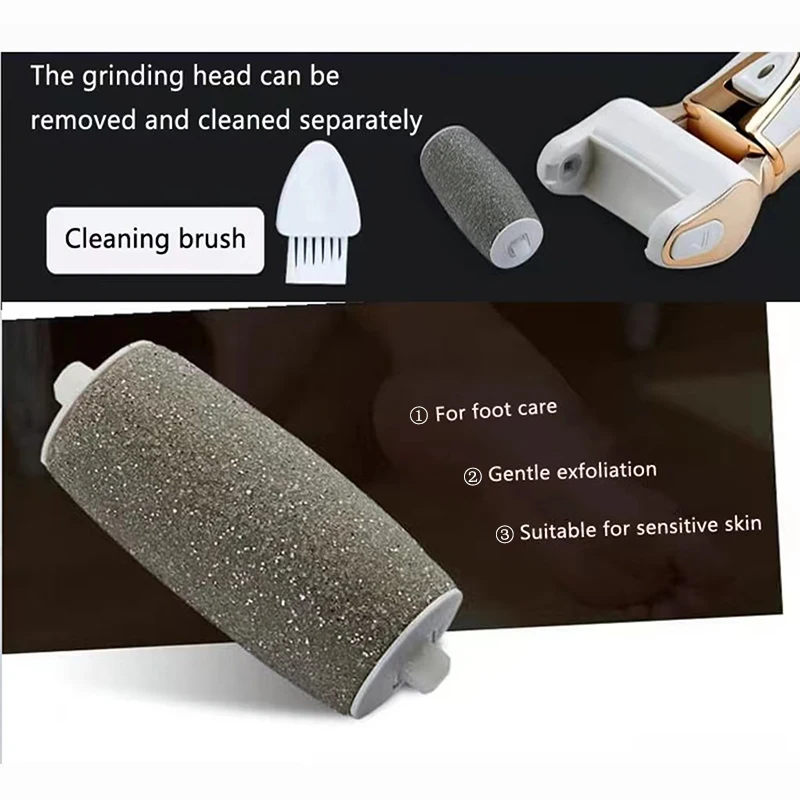 Electric Foot File Scraper Callus Remover Feet Professional Matte Pedicure  Tools Foot Corn Removal Dead Skin Remover Foot Care - AliExpress