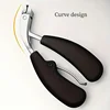 1pcs Modern Stainless Steel Fingernail Clippers with Concave Blade, Heavy-Duty Nail Clipper with Curved Design, Large Opening 6