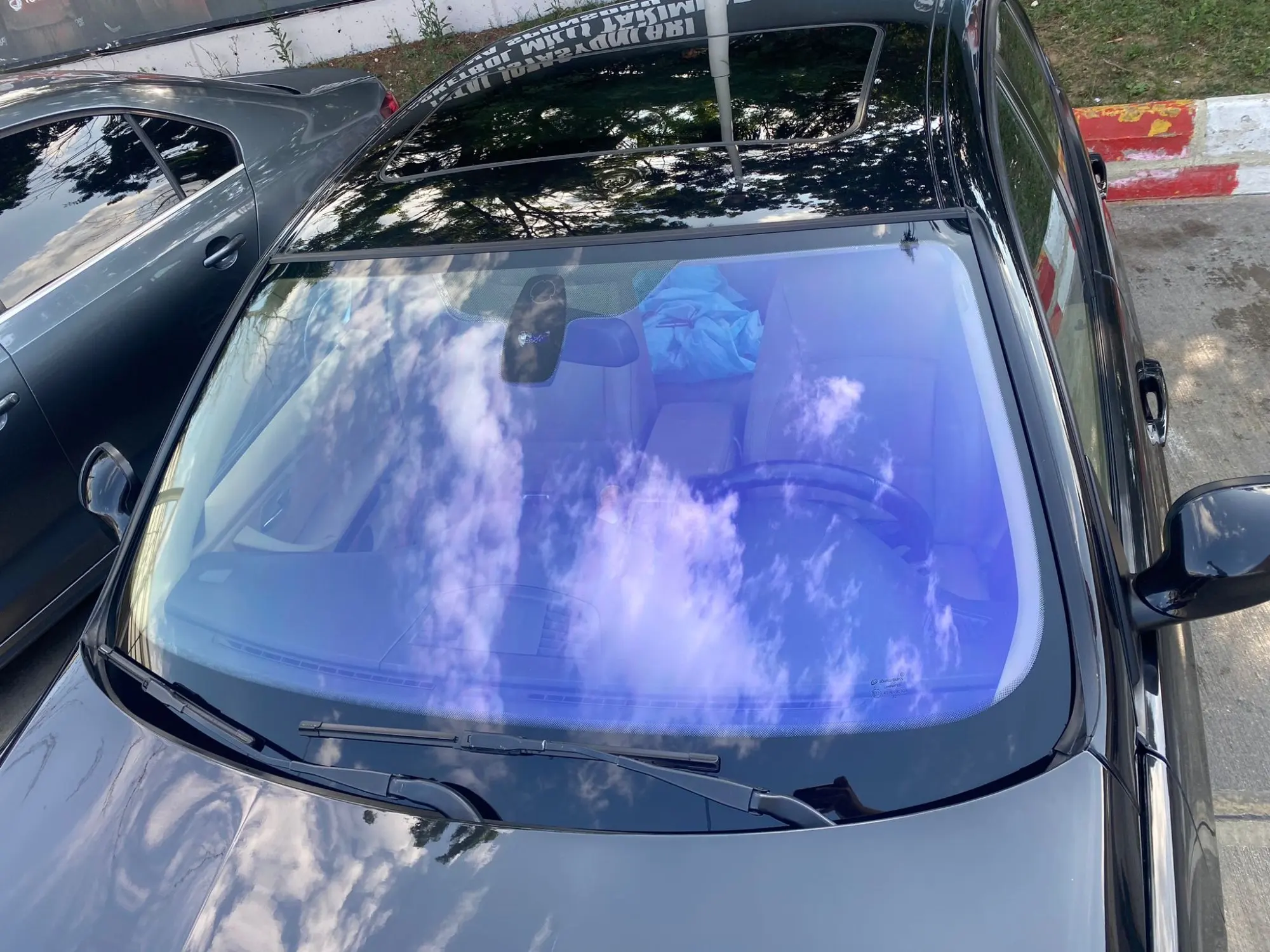 1mX6m 80% Chameleon Film Car Window Color Chanage Tint Glass Sticker Solar Decorative Protective Foils