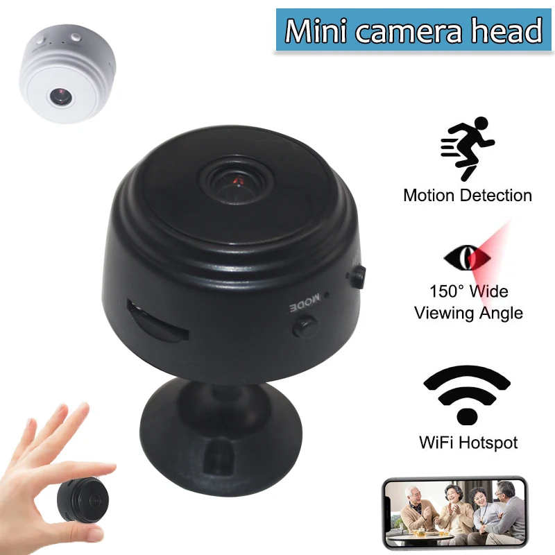 DuoDton M1 Mini Security Camera WiFi Wireless Monitoring Security Protection Remote Monitor Camcorders Video Surveillance Smart Home