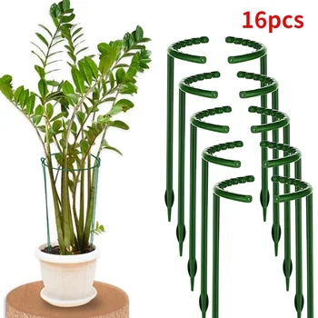 Plastic Plant Support Pile – Flower & Garden Rod Holder Stand 1