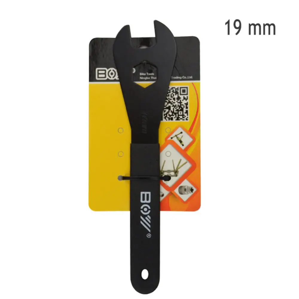 

Портативный набор конических гаечных ключей из высокоуглеродистой стали, комплект аксессуаров для ремонта велосипеда, шпинделя, ручной гаечный ключ