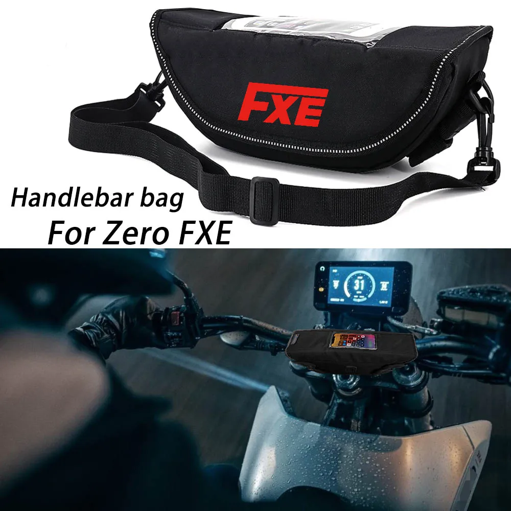 For Zero FXE  fxe Motorcycle accessory  Waterproof And Dustproof Handlebar Storage Bag  navigation bag