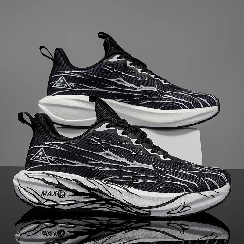 Men's Lightweight Breathable Casual Sports Running Shoes - Comfortable Soft Upper, Stable Support, Non-Slip and Wear-Resistant Sole, Stylish Design, Suitable for Casual Wear and Jogging - Available in Larger Sizes, Jogging Accessories, Breathable Sneakers