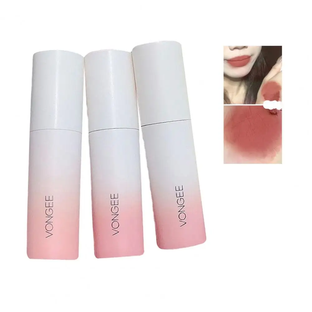 

Lip Gloss 3Pcs Lip Glazes Matte Color Stay 2 Styles Universal Moisturizing Women Lip Glosses Vanity Supplies Lips Makeup