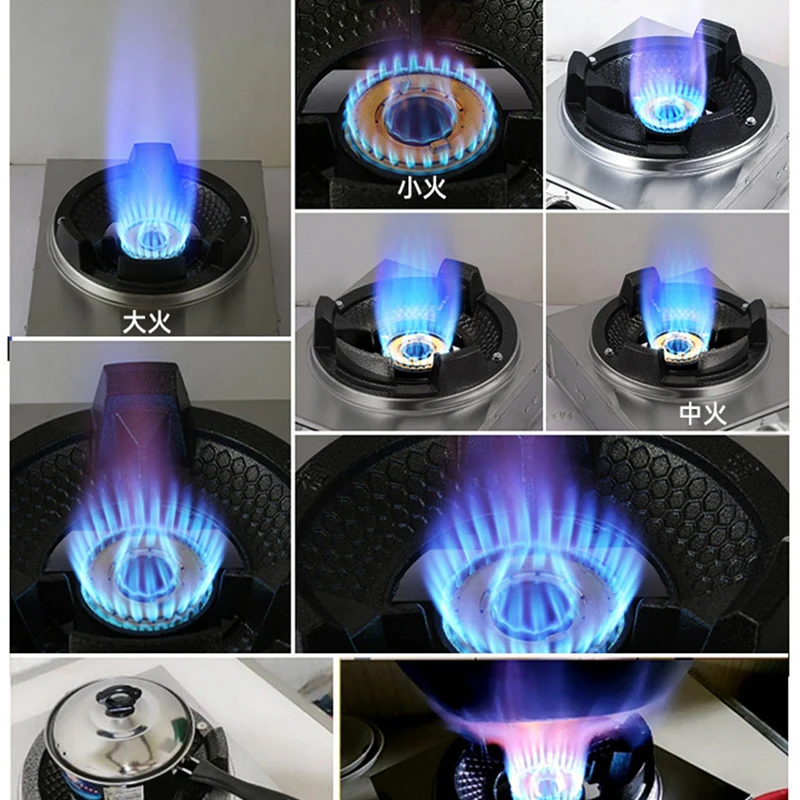 40KW Liquefied Gas Stove Furious Fire Stove Single Stove Stir-frying High Pressure Stove Stainless Steel Desktop Gas Stove 2