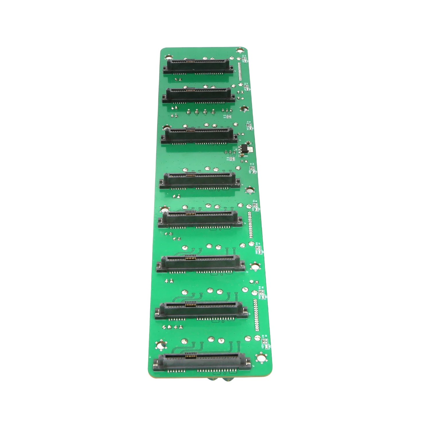 Backplane Servidor Circuit Board Motherboard Adaptador Hdd Molex 4pin Fonte de Alimentação 3pin Cabeçalho do Ventilador Pcie Pcie Sas Mais + 15pin
