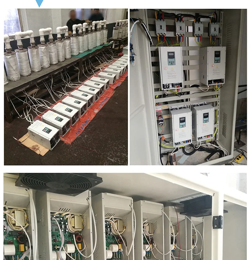 2500W Electromagnetic Induction Heater For Plastic Extrusion High Frequency Heat