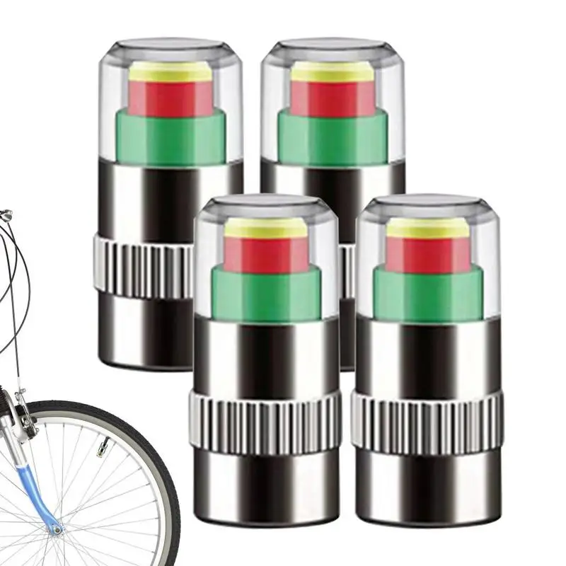 

Lightweight Tire Pipe Caps Caps Tire Rim Stem Covers Metal Tire Pipe Dust Caps Caps Tire Flap Leak Proof Seal For Cars Bicycles