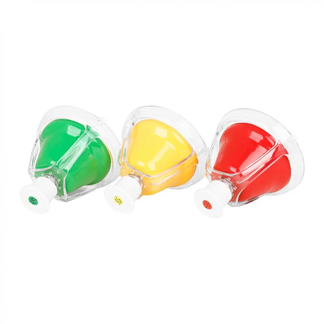 8 Note Colorful Hand Bell Set Educational Musical Instrument, Musical Teaching Desk Bells for Beginner