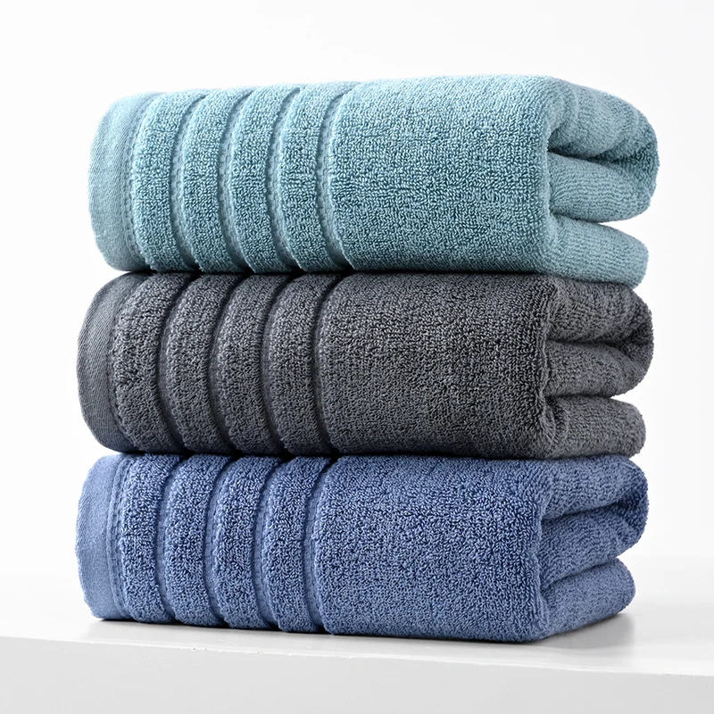 1/3PCS Bathroom Shower 100% Cotton 50X100CM Children's Bath Towel for Home Beach Thickened Soft Absorbent Adult Sports Face Towe 3