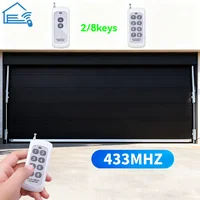 433Mhz Wireless RF Remote Control 1527 Learning Code Transmitter 2 / 8 Keys Long Range For Smart Home Garage Door Opener 2