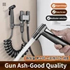1-in-2-out Dual Control Valve, Double Control Mini Shower,Extra Long Hose High Pressure Bathroom Faucet Kit for Bidet And Shower 1