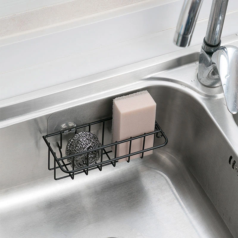 Sink Rag Drain Racks Multifunction Sponge Holder Self Adhesive Kitchen