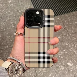 Luxury Vertical Striped Anti - Fall Matte Phone Case - iPhone 16e (CYB - 239XML94A1)