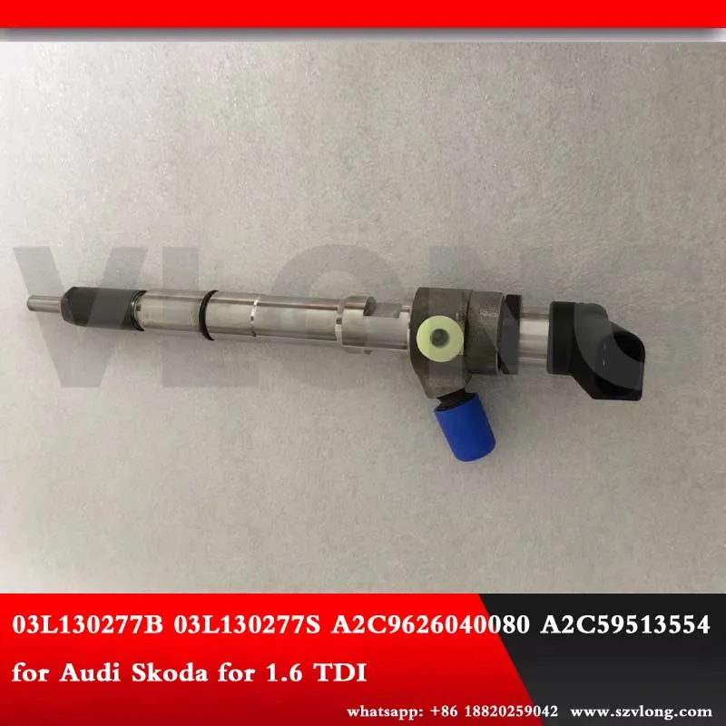 Дизельный топливный инжектор A2C59513554 A2C9626040080 для Audi Skoda 1 6 TDI VW GOLF PASSAT POLO JETTA 03L130277S