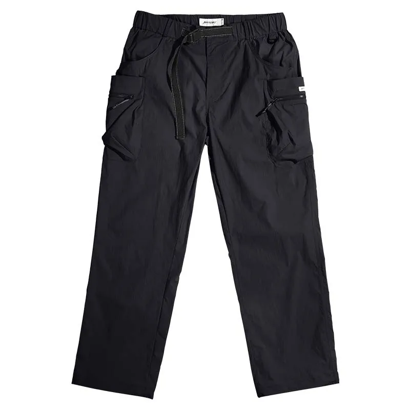 Outdoor Camping Multi-Pocket Function Trousers for Men Waterproof Sun Protection Casual Working