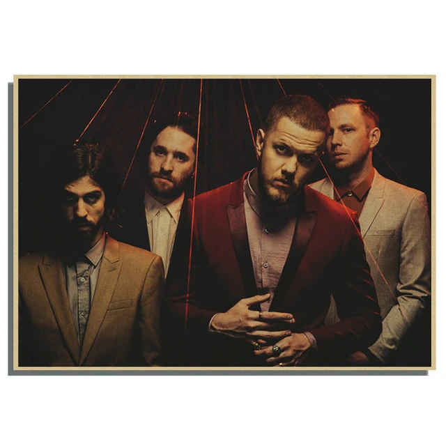 59009 Imagine Dragons Believer Pop Music Cover Ablum 24x18 WALL PRINT POSTER