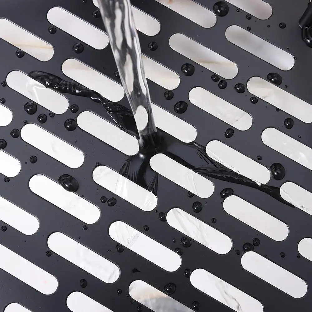 Bathroom Shelves Corner Shower Aluminum Wall Mount Shampoo Storage Rack Holders No Drill Kitchen Bathroom Accessories