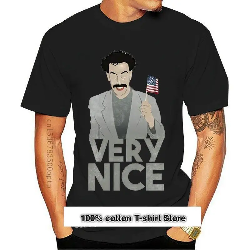 Camiseta Borat Unisex, Camiseta Devitida, Muy Bonita, Baron Borat, Comedy, Kazakistan Guy, Camiseta Hecha A Medida