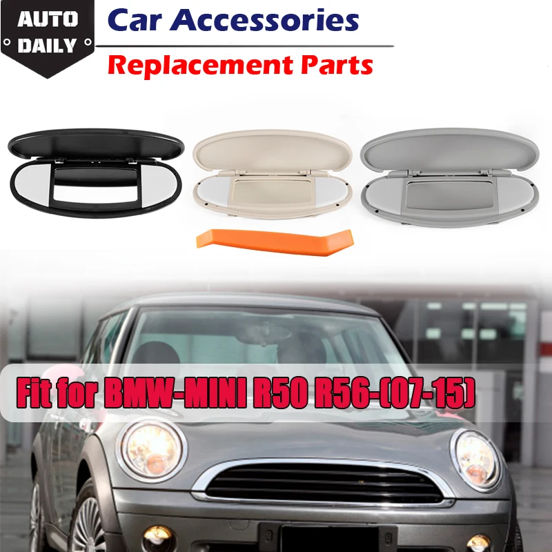 CarSunVisorVanityMirrorCoverwithLightLampCapLidMakeupMirror