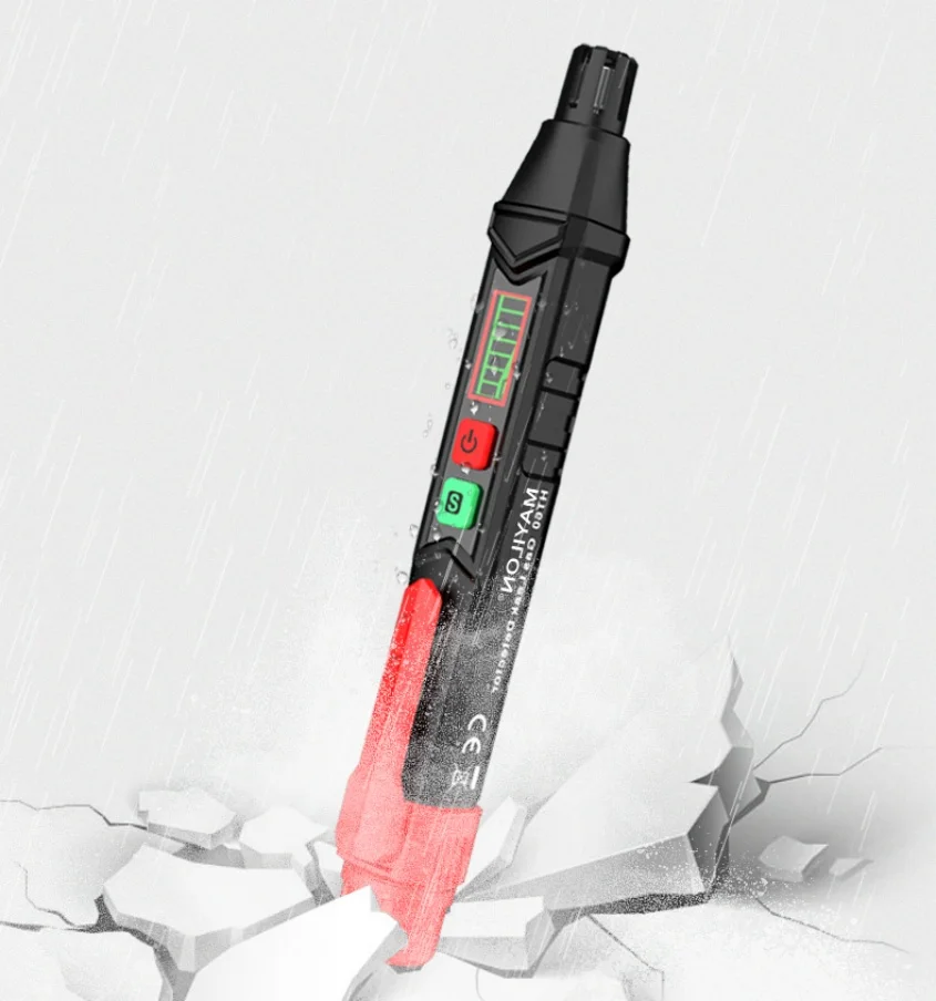 HT59 HT60 가스 누출 감지기 0-1000PPM 소리 및 화면 경보 가연성 천연 메탄 미니 가스 감지기
